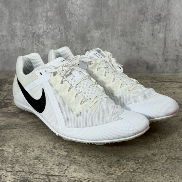 NEW Nike Zoom Rival Mutli Men 14 White Track & Field Shoes - Picture 5 of 14